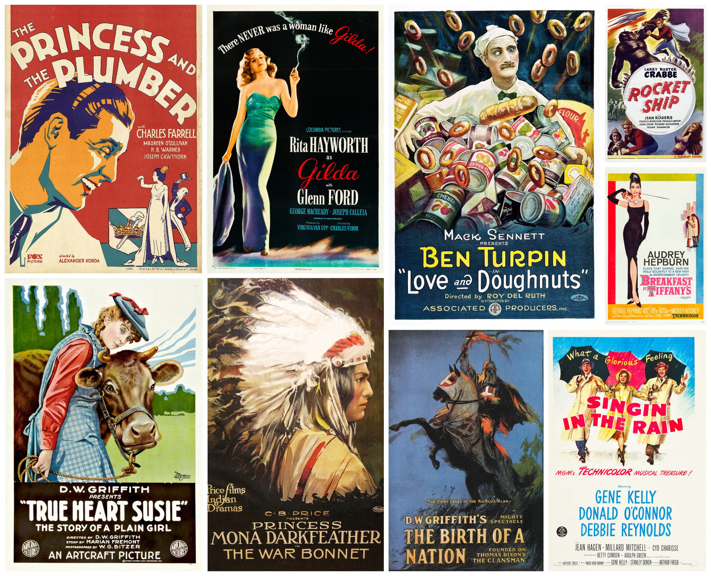 Vintage Hollywood Movie Posters (Set of 50) Shop Sentosa