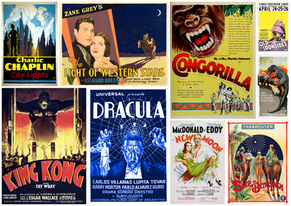 Vintage Hollywood Movie Posters (Set of 50) Shop Sentosa