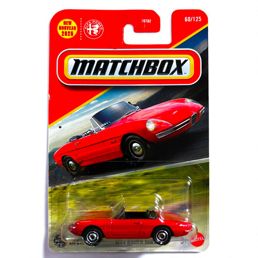 Alfa Romeo Duetto - Hot Wheels Matchbox (60/125) - 30782 Series (2025 Edition) Collectors Edition Mattel