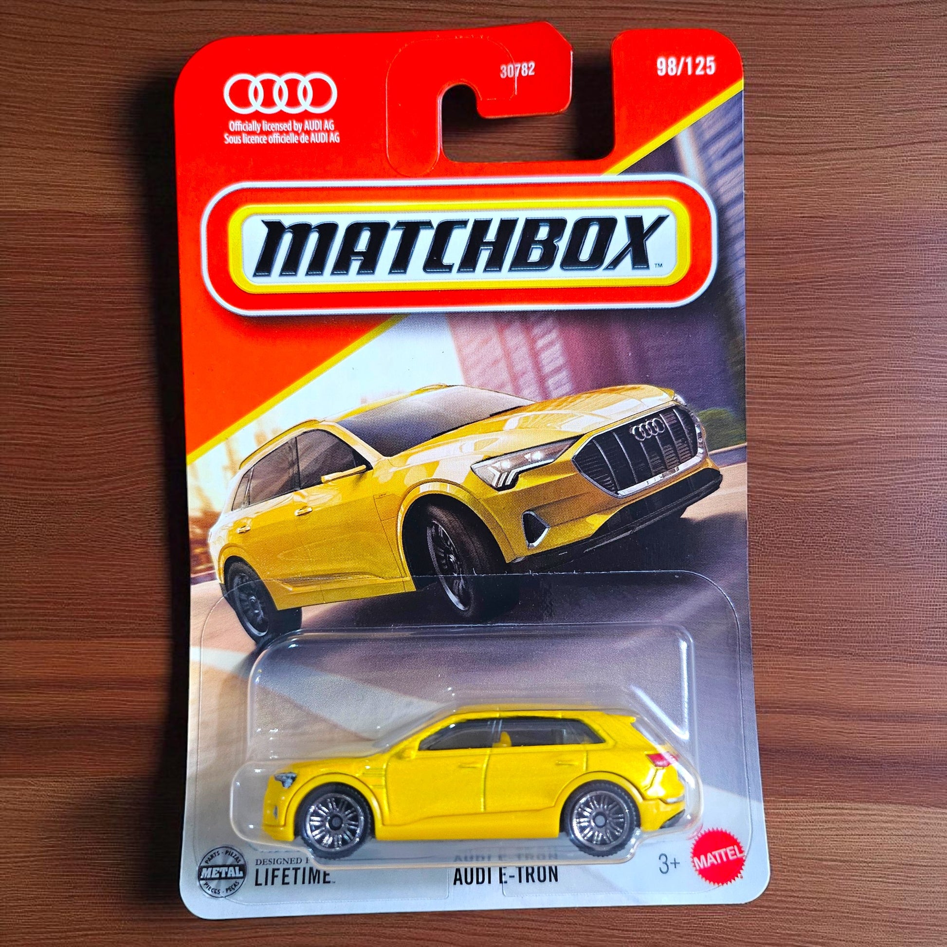Audi E-Tron - Hot Wheels Matchbox Series (98/125) - 30782 Series (2025 Edition) Mattel