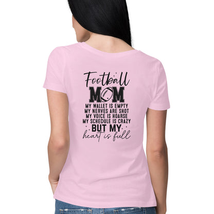 Football Mom Women's T-Shirt Printrove