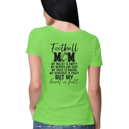 Football Mom Women's T-Shirt Printrove