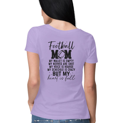 Football Mom Women's T-Shirt Printrove
