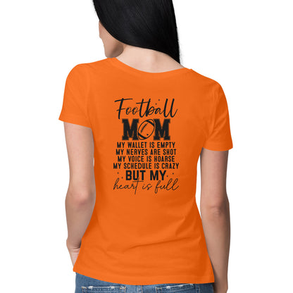 Football Mom Women's T-Shirt Printrove