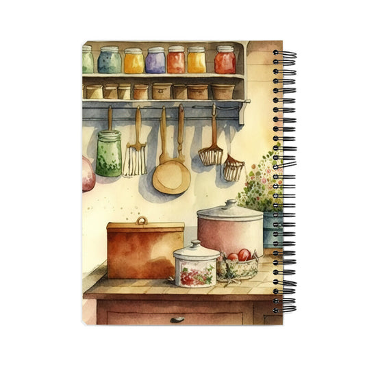 Kitchen Theme Notebook Printrove