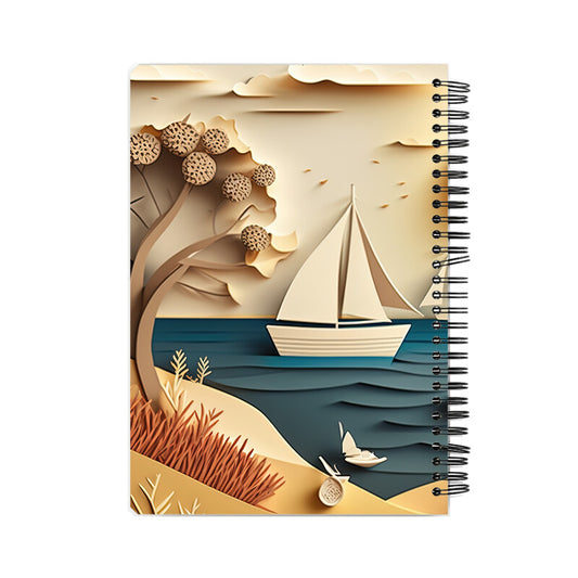Summer Beach Theme Notebook Printrove