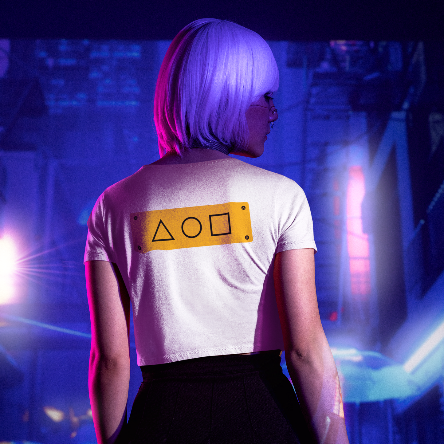 Squid Games Women Crop Top Printrove