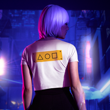 Squid Games Women Crop Top Printrove