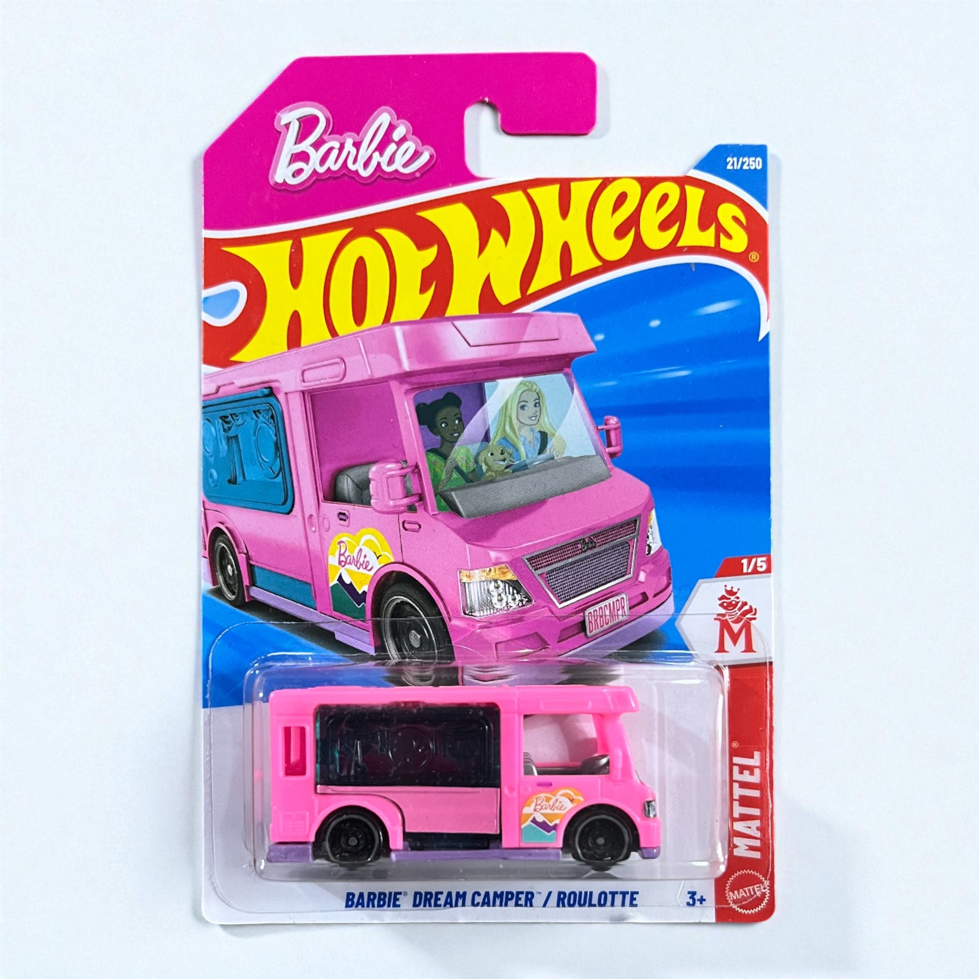Hot Wheels - Barbie Dream Camper - 21/250 - 2025 Edition - A Case Mattel
