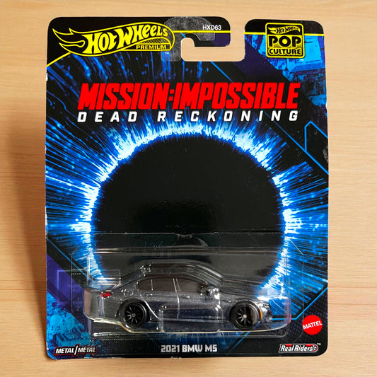 Hot Wheels Premium Pop Culture '21 BMW M5 - Mission Impossible - HXD63 Series - 2025 Edition Mattel