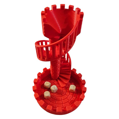 Board Game Dice Roller Tower - Castle Staircase Dice Tower for Fair Random Rolls | RPG & Family Game Accessory Shop Sentosa