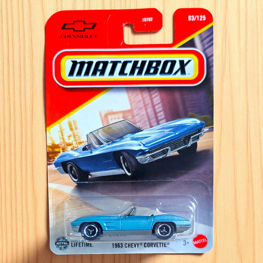 '63 Chevy Corvette - Hot Wheels Matchbox Series (83/125) - 30782 Series (2025 Edition) Mattel