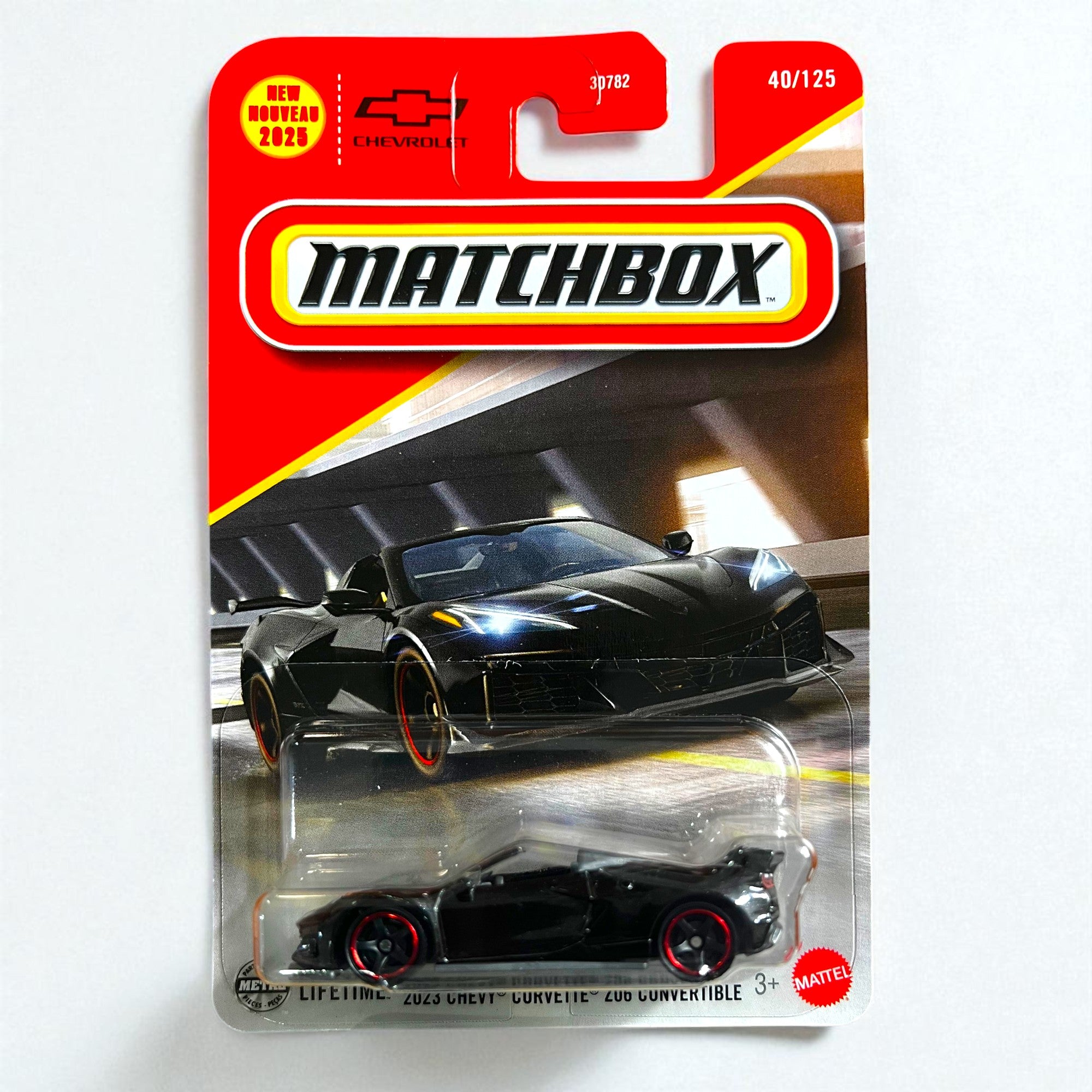 23 Chevy Corvette Z06 Convertible - Hot Wheels Matchbox (40/125