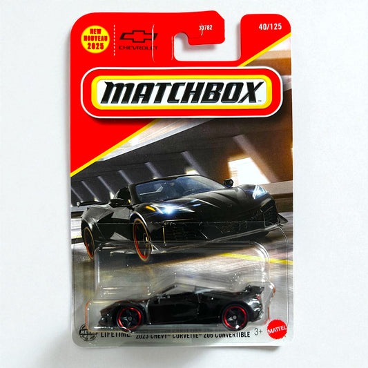 '23 Chevy Corvette Z06 Convertible - Hot Wheels Matchbox (40/125) - 30782 Series (2025 Edition) Collectors Edition Mattel