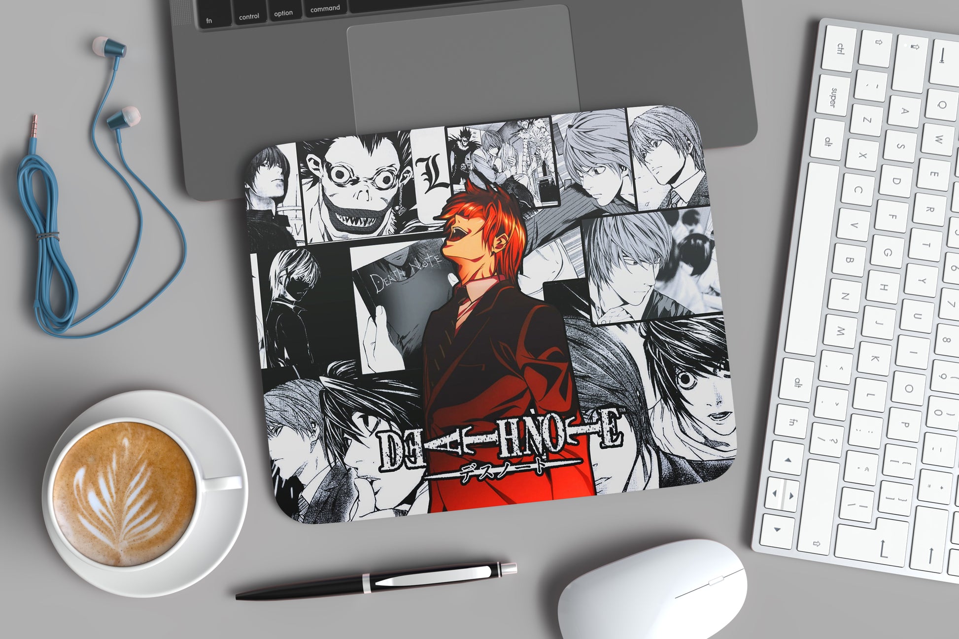 Deathnote - Mouse Pad Regular (9" by 7.5") Shop Sentosa