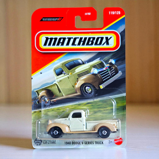 '40 Dodge V-S Truck - Hot Wheels Matchbox (119/125) - 30782 Series (2025 Edition) Collectors Edition Mattel