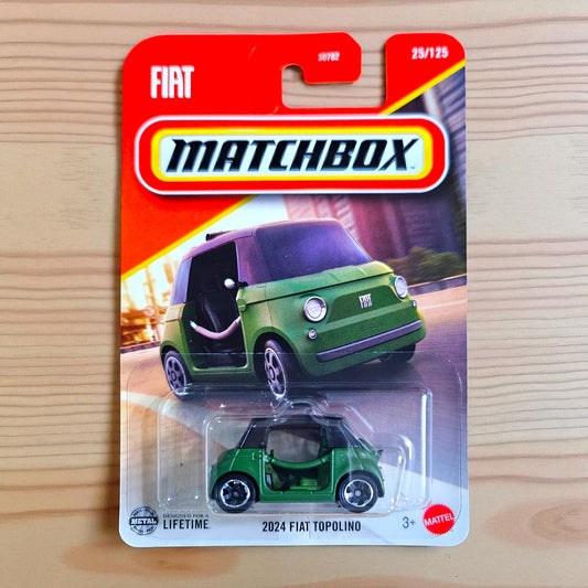 '24 Fiat Topolino - Hot Wheels Matchbox (25/125) - 30782 Series (2025 Edition) Collectors Edition Mattel