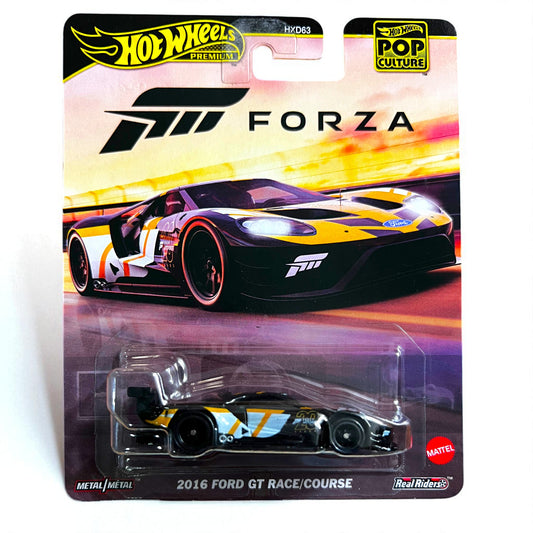 Hot Wheels Premium Pop Culture '16 Ford GT Race - Forza - HXD63 Series - 2025 Edition Mattel