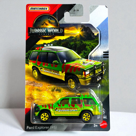 Ford Explorer - Hot Wheels Jurassic World - JGL59 Series (2025 Edition) Mattel