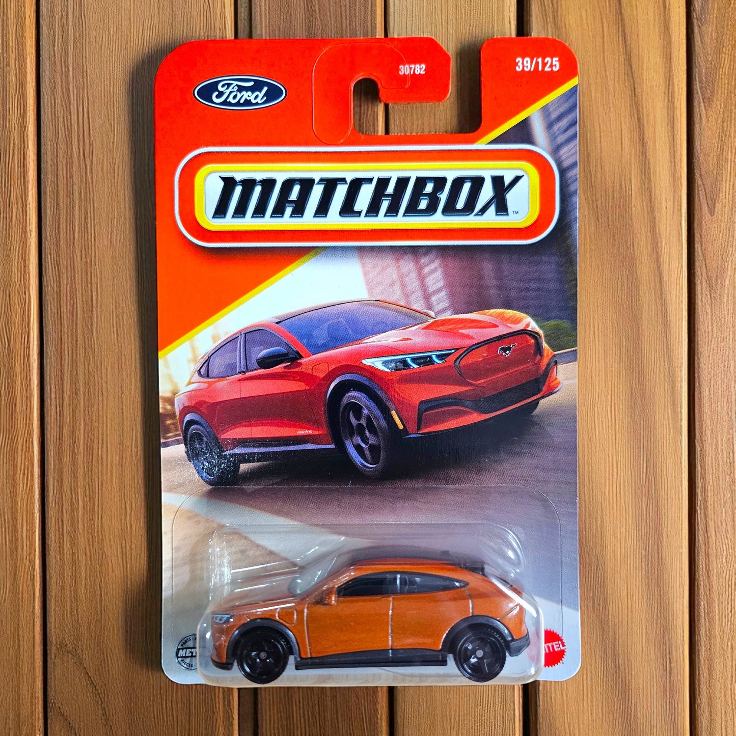 2021 Ford Mustang Mach-E - Hot Wheels Matchbox Series (39/125) - 30782 Die-Cast 1:64 Car 2025 Edition Mattel