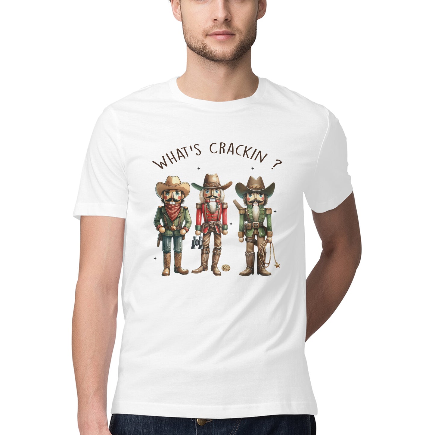 What's Crakin T-Shirt White Printrove