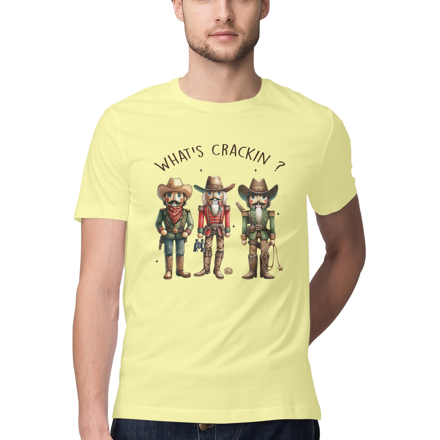 What's Crakin T-Shirt Butter Yellow Printrove