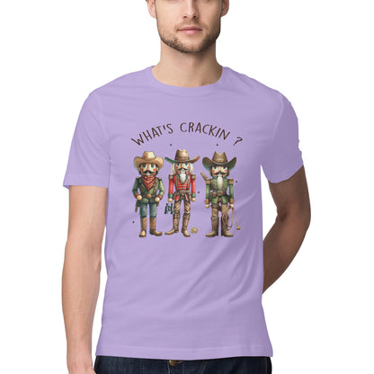 What's Crakin T-Shirt Iris Lavender Printrove