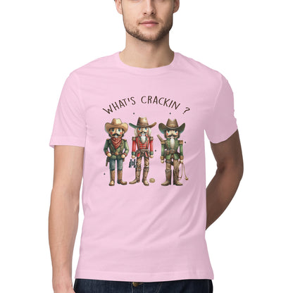 What's Crakin T-Shirt Light Pink Printrove