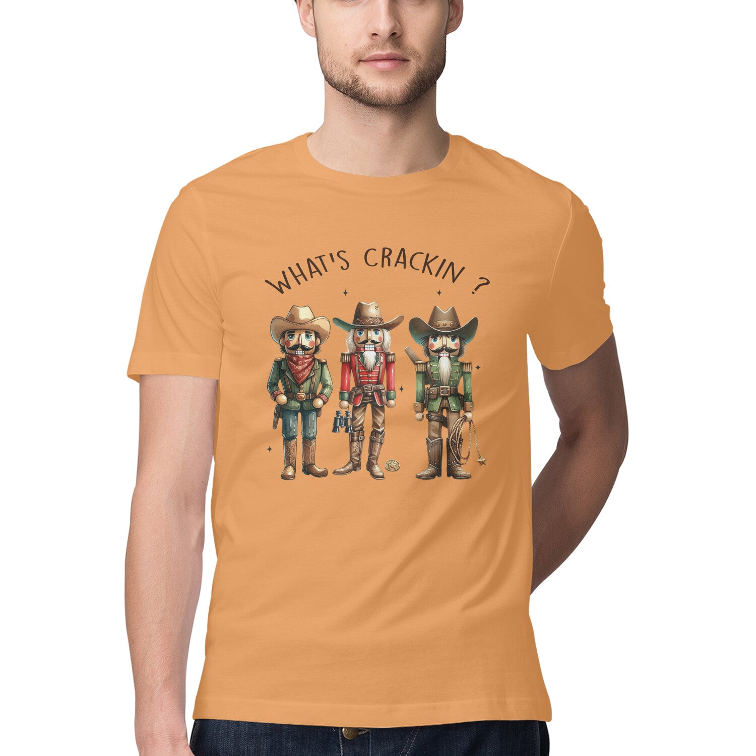 What's Crakin T-Shirt Mustard Yellow Printrove