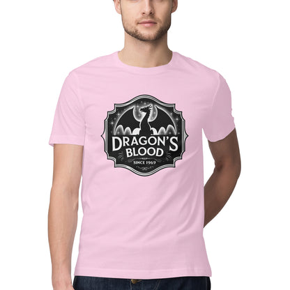 Dragon's Blood T-Shirt Light Pink Printrove