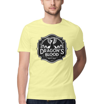 Dragon's Blood T-Shirt Butter Yellow Printrove
