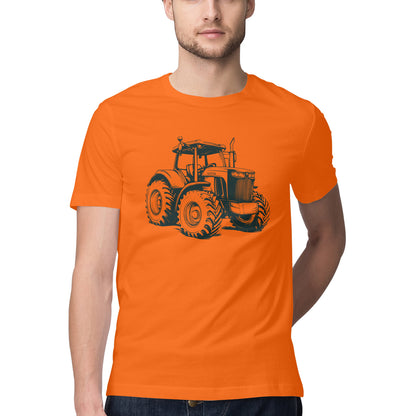 Monster Tractor T-Shirt Orange Printrove
