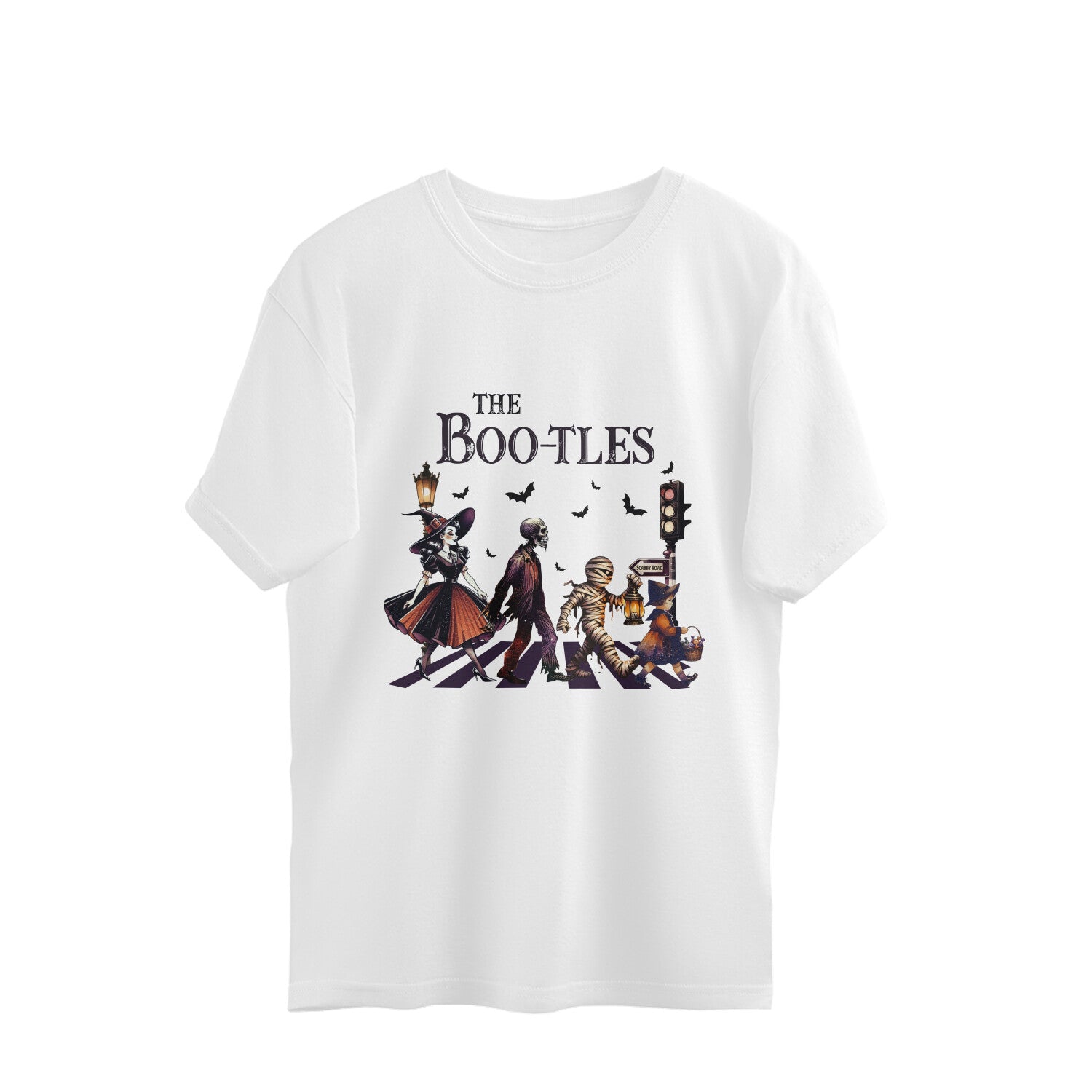 The Bootles Oversized T-Shirt White Printrove