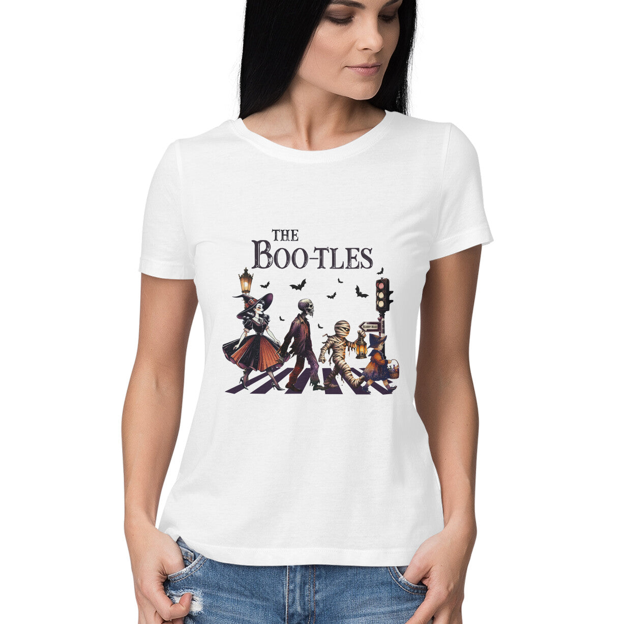 The Bootles Women's T-Shirt White Printrove