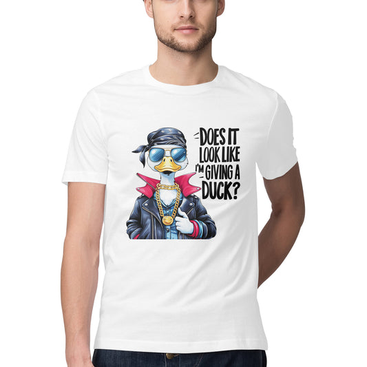 Giving A Duck T-Shirt White Printrove