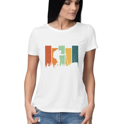 Hiking Women's T-Shirt White Printrove