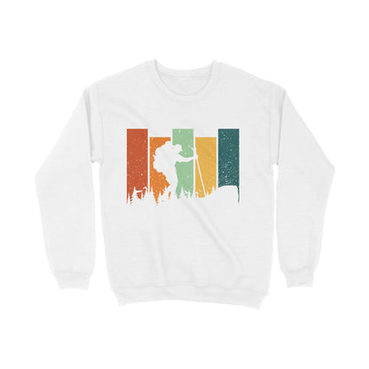 Hiking Sweatshirt White Printrove