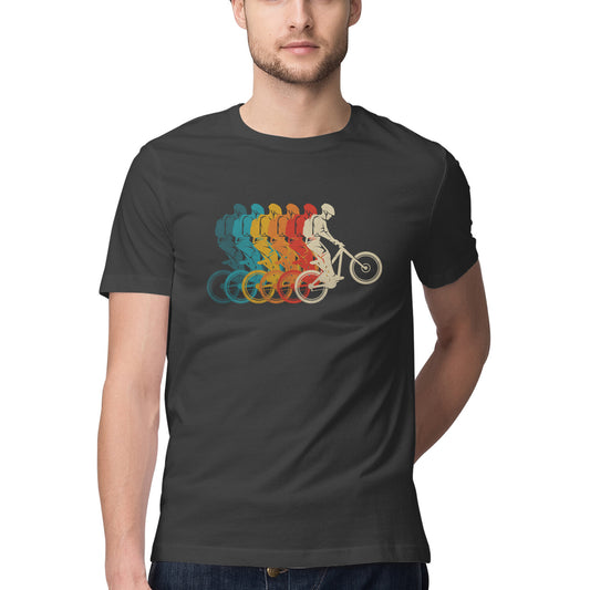 Mountain Bike T-Shirt Black Printrove