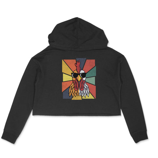 Chicken Crop Hoodie Black Printrove