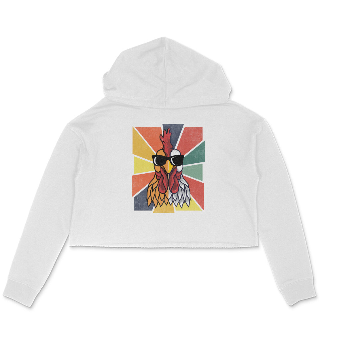 Chicken Crop Hoodie White Printrove