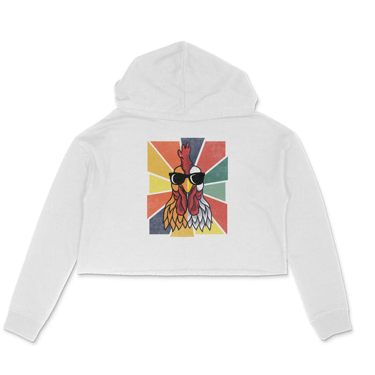 Chicken Crop Hoodie White Printrove