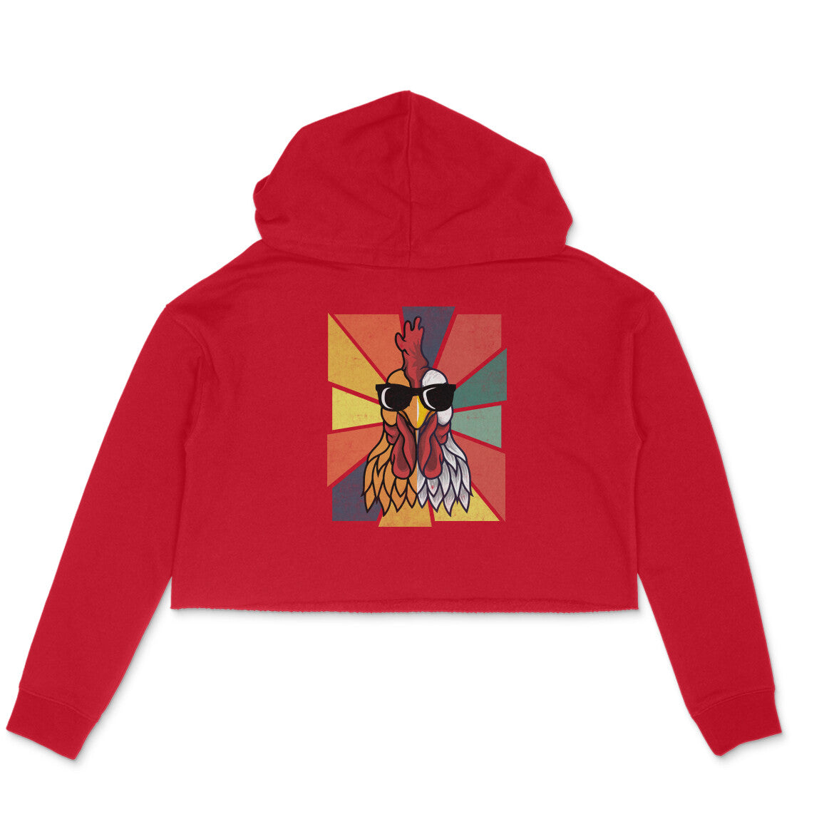 Chicken Crop Hoodie Red Printrove