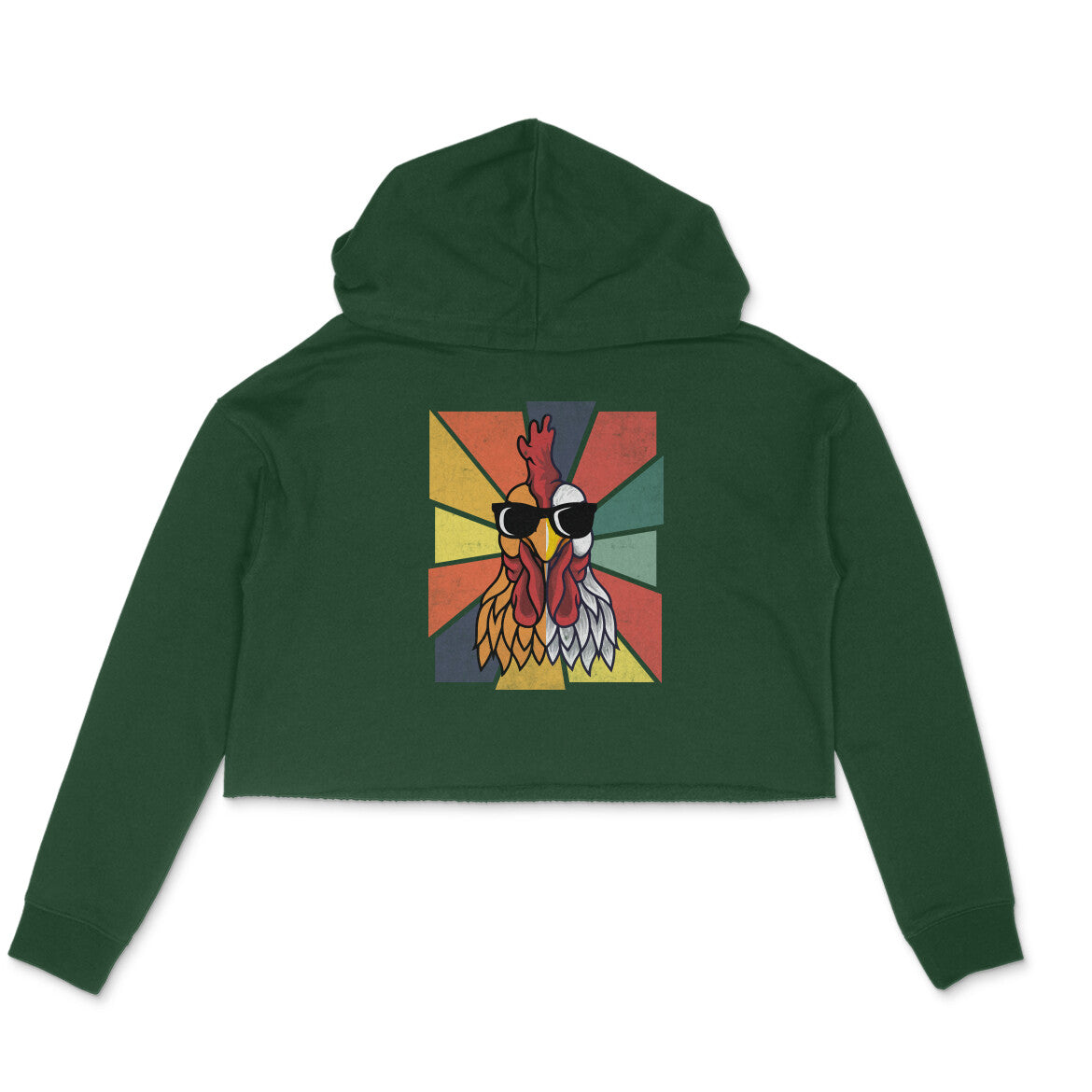 Chicken Crop Hoodie Olive Green Printrove