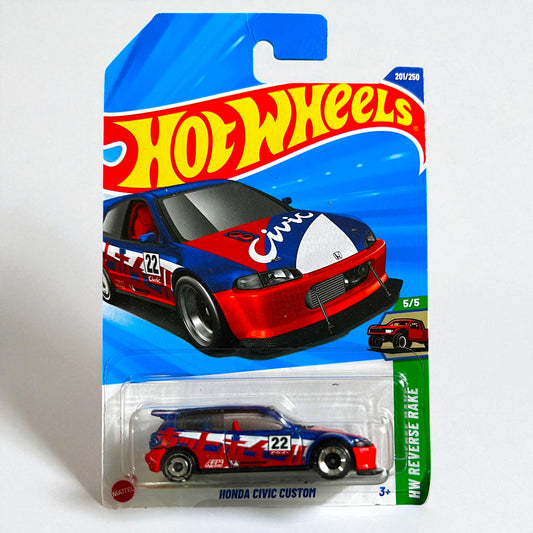 Hot Wheels ’N’ Series - Honda Civic Custom - 201/250 - 2025 Edition Mattel