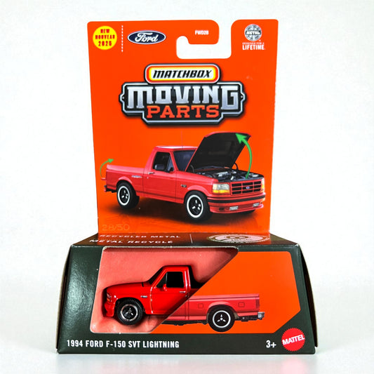 Hot Wheels MatchBox Moving Parts - '94 Ford F-150 SVT Lightning (2025 Edition) FWD28 Series Mattel