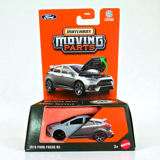 Hot Wheels MatchBox Moving Parts - '18 Ford Focus RS (2025 Edition) FWD28 Series Mattel