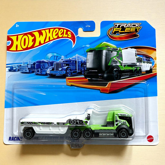 Original Hot Wheels HYT56 - Racing Convoy Track Fleet (2025 Edition) Mattel