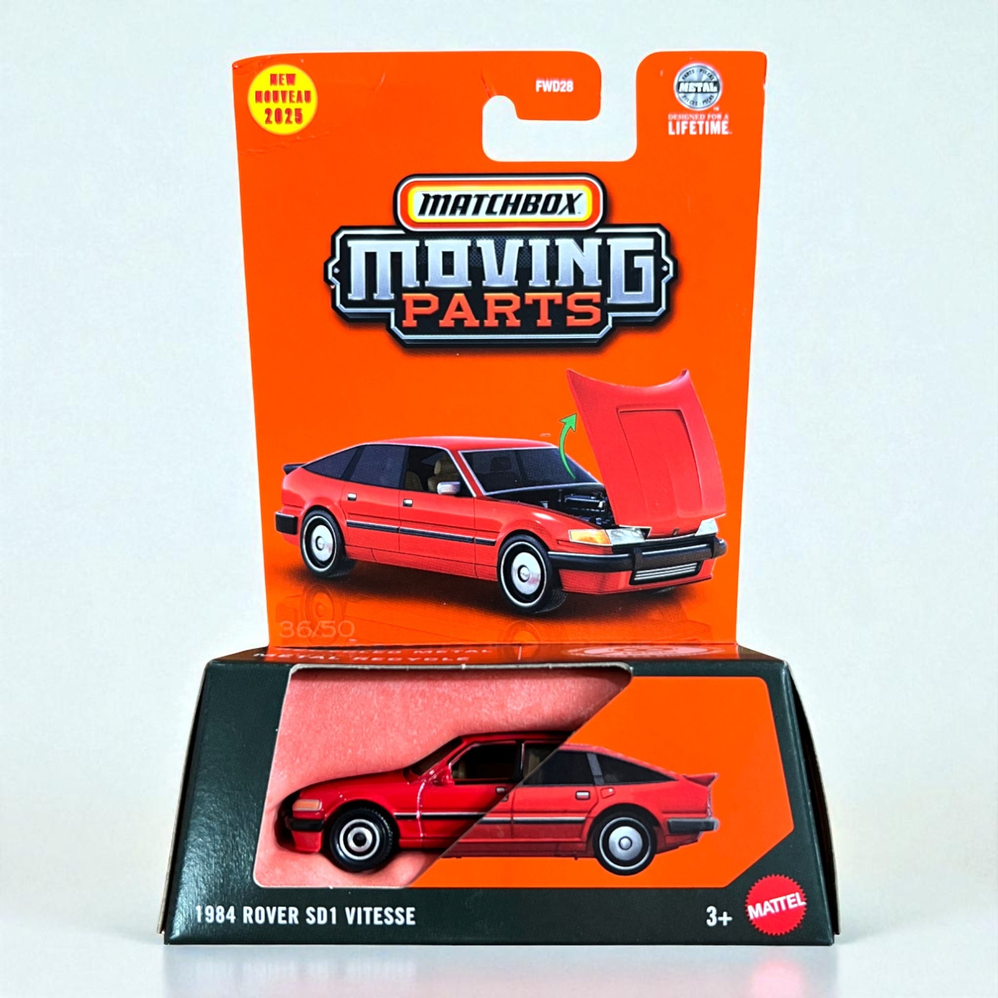 Hot Wheels MatchBox Moving Parts - '84 Rover SD1 Vitesse (2025 Edition) FWD28 Series Mattel