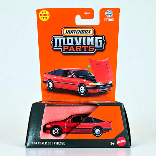 Hot Wheels MatchBox Moving Parts - '84 Rover SD1 Vitesse (2025 Edition) FWD28 Series Mattel