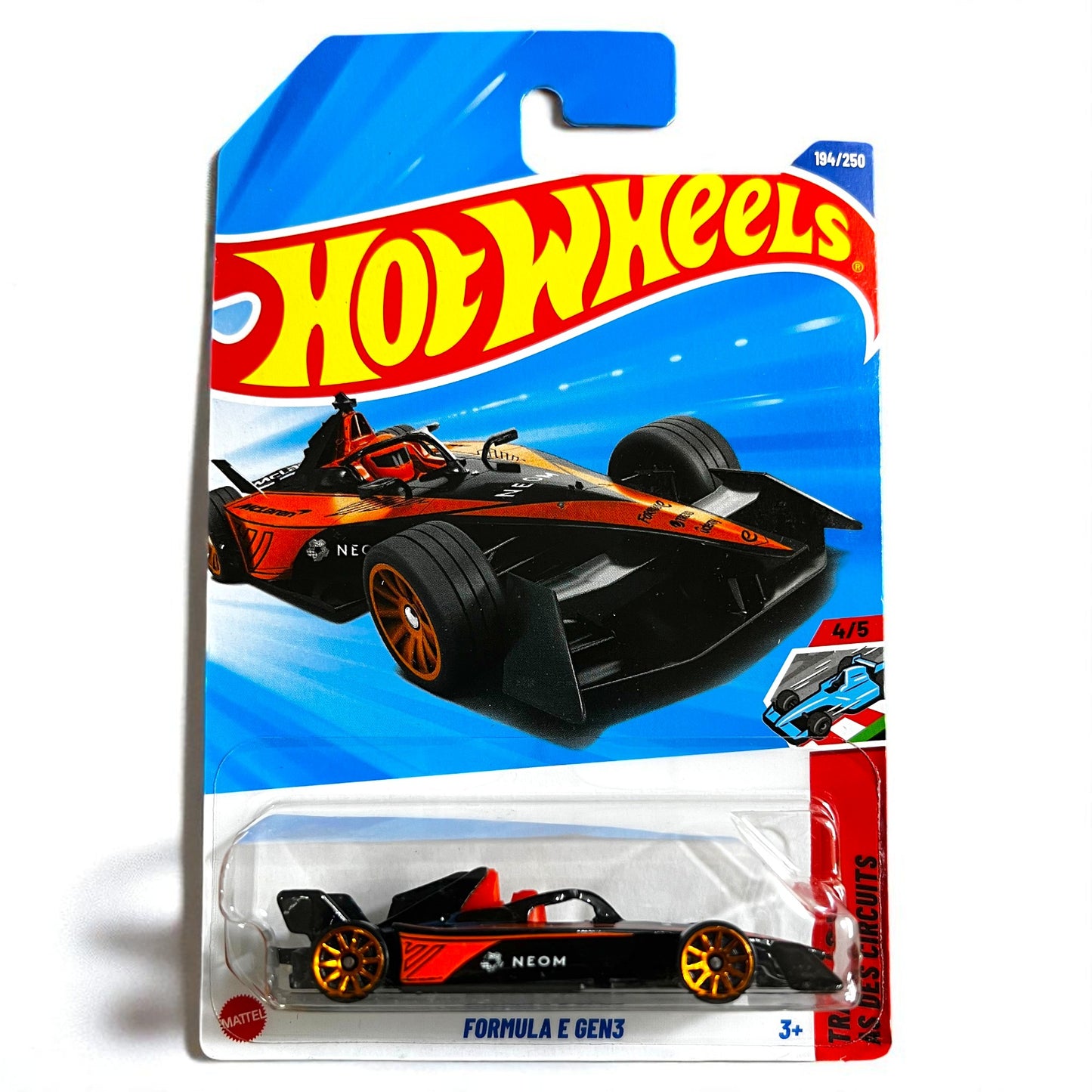 Hot Wheels ’N’ Series - Formula E GEN3 - 194/250 - 2025 Edition - HYY56 N7C6 Mattel